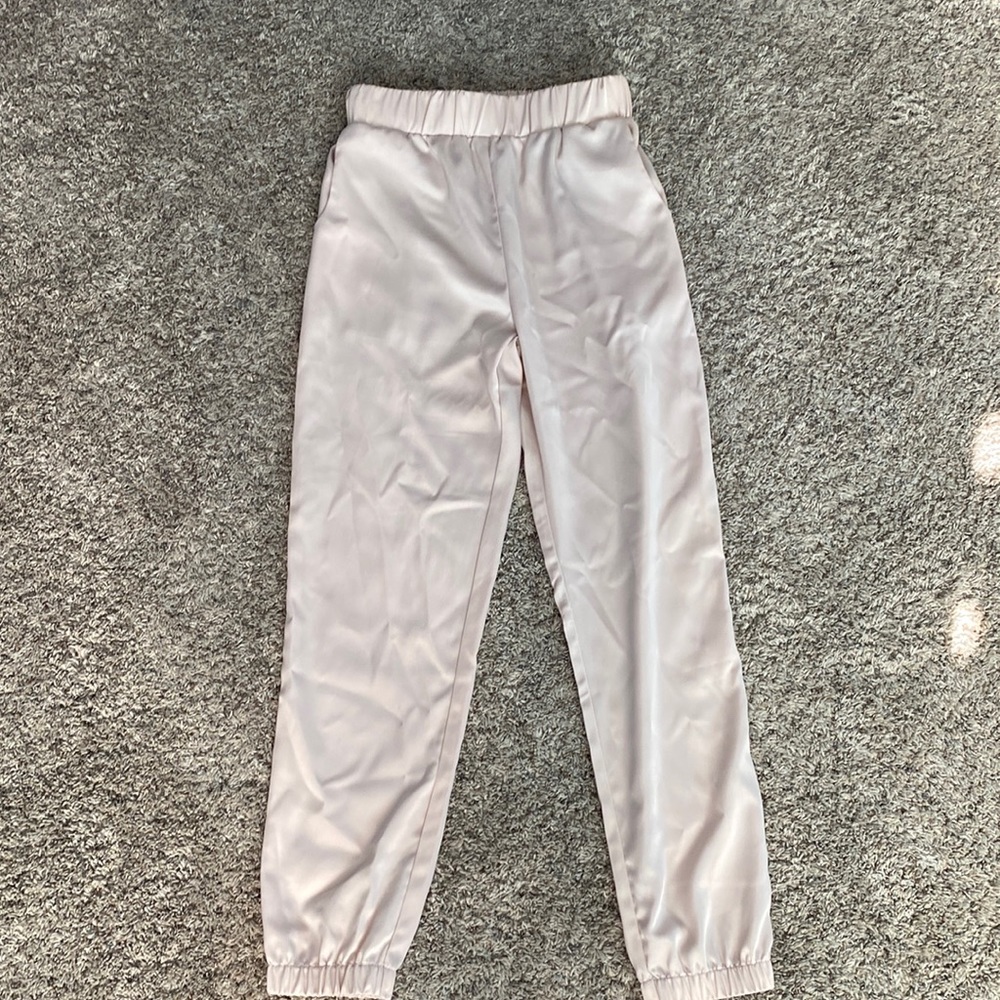 Silk like joggers